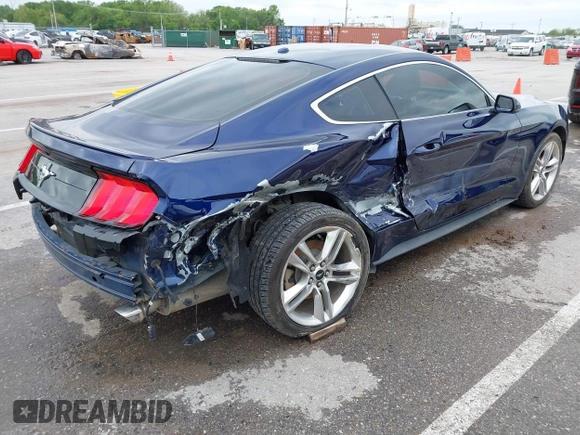 2020 Ford Mustang EcoBoost with VIN 1FA6P8TH2L5108722, listed as a IAAI auction lot 42182257 with 65,651 mi miles and . Bid and sale history available at DreamBid. Image 4.