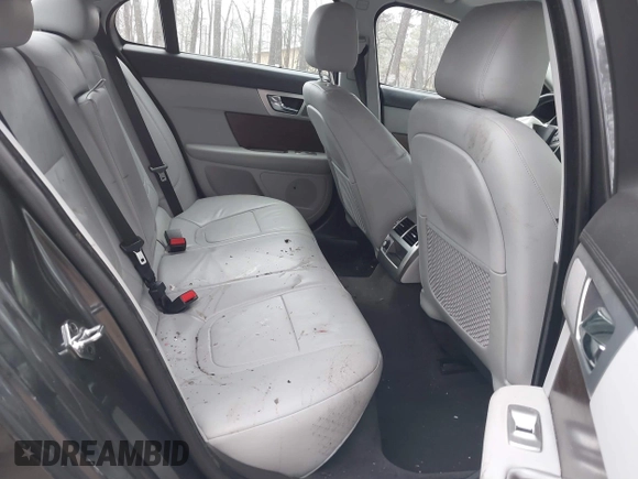 2014 Jaguar XF V6 SC with VIN SAJWJ0EF9E8U12853, listed as a IAAI auction lot 41780409 with 138,329 mi miles. Bid and sale history available at carsss.com. Image 8.