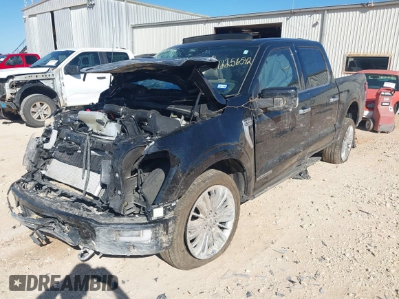 2024 Ford F-150 with VIN 1FTFW7LD9RFB84896, listed as a IAAI auction lot 42256542 with 21,212 mi miles and . Bid and sale history available at DreamBid. Image 17.