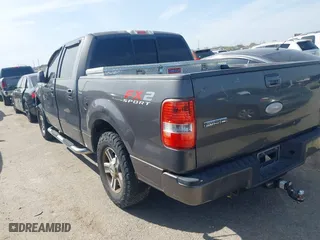 2007 Ford F-150 XLT with VIN 1FTPW12V57KC78483, listed as a IAAI auction lot 41793892 with 147,624 mi miles. Bid and sale history available at carsss.com. Image 3.