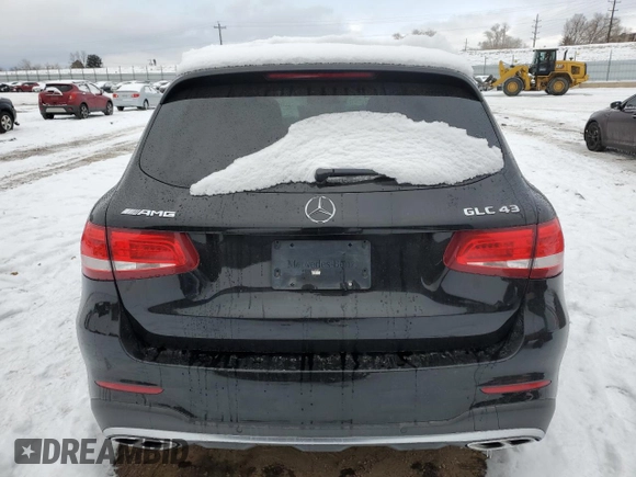 2017 Mercedes-Benz GLC with VIN WDC0G6EB6HF165787, listed as a Copart auction lot 41641635 with 108,347 mi miles and Salvage Title. Bid and sale history available at carsss.com. Image 6.
