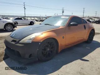 2005 Nissan 350Z 35th Anniversary Edition with VIN JN1AZ34D95M601810, listed as a Copart auction lot 67076515 with 128,794 mi miles and Clean title. Bid and sale history available at DreamBid. Image 1.
