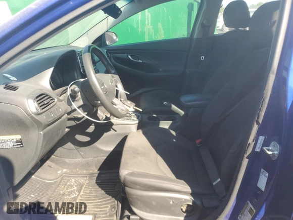 2019 Hyundai Elantra GT with VIN KMHH35LE4KU091554, listed as a Copart auction lot 72003734 with 174,624 mi miles and Salvage Title. Bid and sale history available at carsss.com. Image 7.