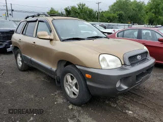2002 Hyundai Santa Fe GLS with VIN KM8SC73DX2U318190, listed as a Copart auction lot 64256634 with 123,993 mi miles and Non Repairable. Bid and sale history available at carsss.com. Image 4.