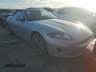 2014 Jaguar XK with VIN SAJWA4GB1ELB53454, listed as a Copart auction lot 76628204 with 0 mi miles and Non Repairable. Bid and sale history available at carsss.com. Image 4.