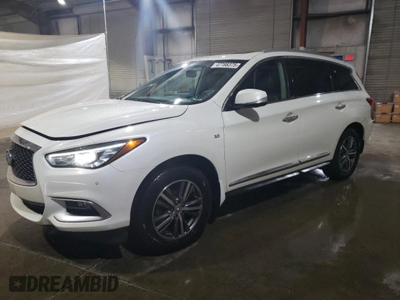 2016 Infiniti QX60 with VIN 5N1AL0MM2GC514784, listed as a Copart auction lot 47788375 with 156,831 mi miles and Salvage Title. Bid and sale history available at DreamBid. Image 1.