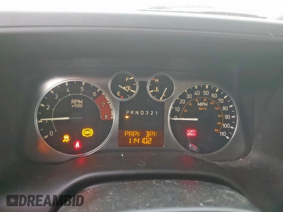 2007 Hummer H3 SUV z VIN 5GTDN13E678173641, wystawiony jako Copart lot #56786655 z przebiegiem 114 102 mil mil oraz Czysty tytuł • Clean title. Historia ofert i sprzedaży dostępna na DreamBid. Obrazek 9.