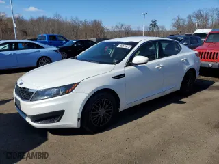 2011 Kia Optima LX with VIN KNAGM4A79B5080424, listed as a Copart auction lot 46831425 with 150,028 mi miles and Clean Title. Bid and sale history available at carsss.com. Image 1.