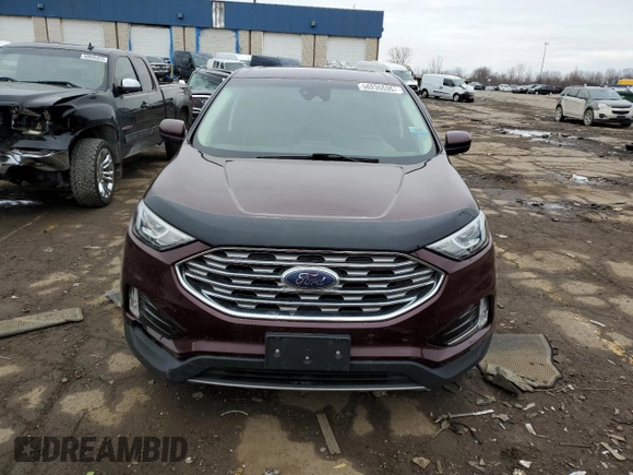 2021 Ford Edge SEL with VIN 2FMPK4J97MBA26625, listed as a Copart auction lot 50235535 with 90,601 mi miles and Clean Title. Bid and sale history available at carsss.com. Image 5.