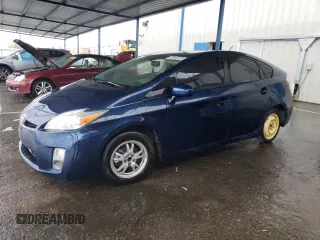 2010 Toyota Prius II with VIN JTDKN3DU7A0118086, listed as a Copart auction lot 44643905 with 152,594 mi miles and Salvage Title. Bid and sale history available at carsss.com. Image 1.