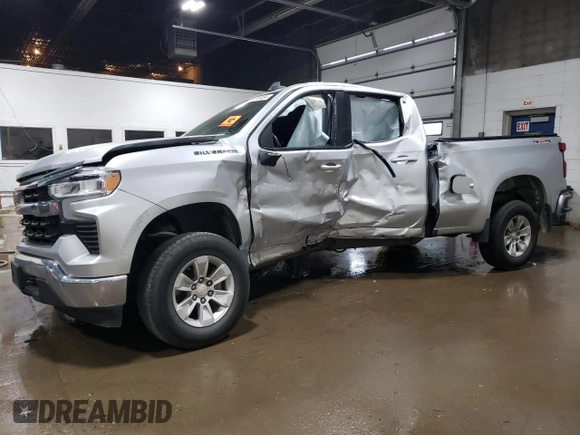 2022 Chevrolet Silverado 1500 LT with VIN 1GCPDDEK4NZ514215, listed as a Copart auction lot 68110484 with Not Provided miles and Salvage Title. Bid and sale history available at DreamBid. Image 1.