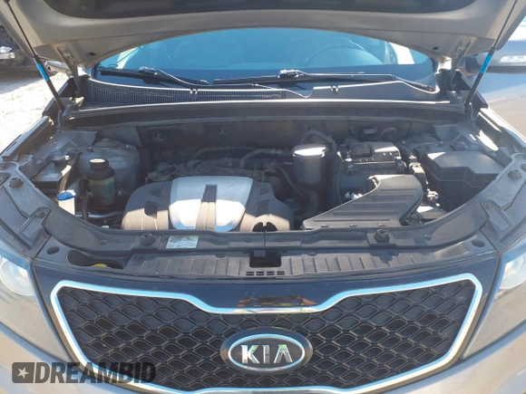 2012 Kia Sorento SX with VIN 5XYKW4A25CG196627, listed as a IAAI auction lot 41717846 with 219,194 mi miles. Bid and sale history available at carsss.com. Image 10.