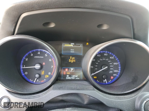 2017 Subaru Legacy Limited with VIN 4S3BNAN69H3039340, listed as a Copart auction lot 57468155 with 45,781 mi miles and Salvage title. Bid and sale history available at DreamBid. Image 9.
