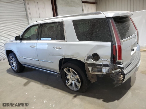 2015 Cadillac Escalade Premium with VIN 1GYS3CKJ5FR283050, listed as a Copart auction lot 49845005 with 169,924 mi miles and Salvage Title. Bid and sale history available at carsss.com. Image 2.