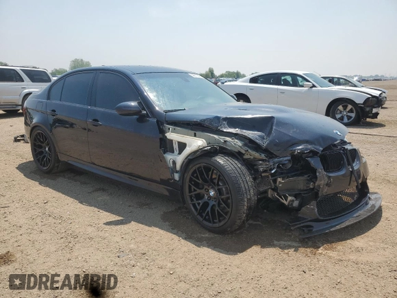 2008 BMW 3 Series M3 with VIN WBSVA93568E215887, listed as a Copart auction lot 59810545 with 166,843 mi miles and Salvage title. Bid and sale history available at DreamBid. Image 4.