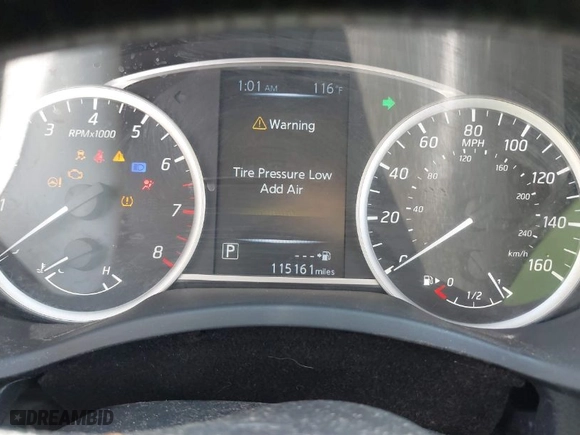 2016 Nissan Sentra SR with VIN 3N1AB7AP8GY264220, listed as a IAAI auction lot 40318032 with 115,161 mi miles. Bid and sale history available at carsss.com. Image 7.