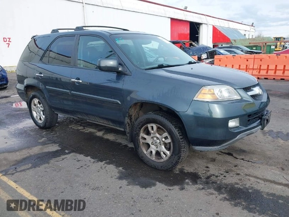 2006 Acura MDX Touring w/Navi with VIN 2HNYD18826H505995, listed as a IAAI auction lot 41494245 with 100,825 mi miles. Bid and sale history available at carsss.com. Image 1.