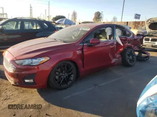 2019 Ford Fusion SE with VIN 3FA6P0HD1KR134358, listed as a Copart auction lot 88258445 with Not Provided miles and Salvage Title. Bid and sale history available at carsss.com. Image 1.