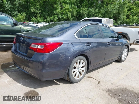 2015 Subaru Legacy Premium with VIN 4S3BNBC64F3007322, listed as a IAAI auction lot 42313146 with 184,488 mi miles and . Bid and sale history available at DreamBid. Image 4.