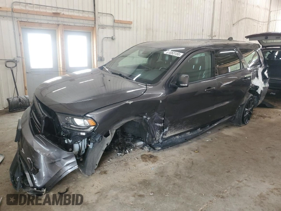 2017 Dodge Durango GT with VIN 1C4RDJDG5HC814521, listed as a Copart auction lot 61053155 with 114,914 mi miles and Salvage title. Bid and sale history available at DreamBid. Image 1.