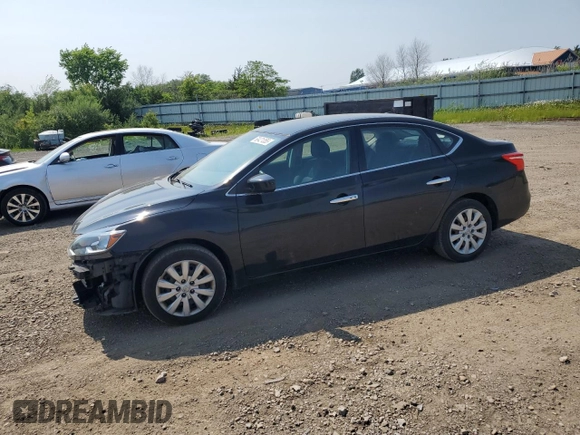 2017 Nissan Sentra SV with VIN 3N1AB7AP0HL706213, listed as a Copart auction lot 60421355 with 103,331 mi miles and Salvage title. Bid and sale history available at DreamBid. Image 1.