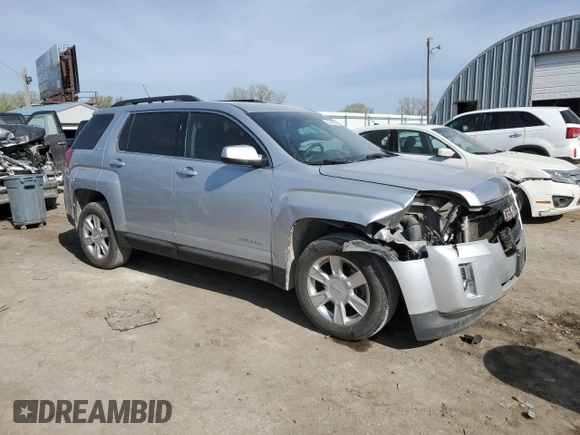 2011 GMC Terrain SLE-2 with VIN 2CTFLTEC8B6384453, listed as a Copart auction lot 52424295 with 109,545 mi miles and Salvage Title. Bid and sale history available at carsss.com. Image 4.