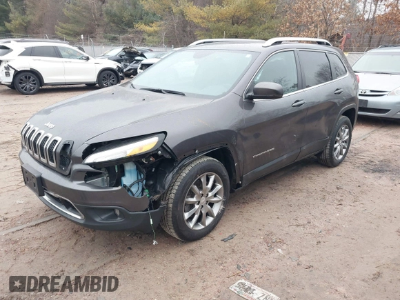 2018 Jeep Cherokee Limited with VIN 1C4PJMDXXJD502325, listed as a IAAI auction lot 41678953 with 52,951 mi miles. Bid and sale history available at carsss.com. Image 17.