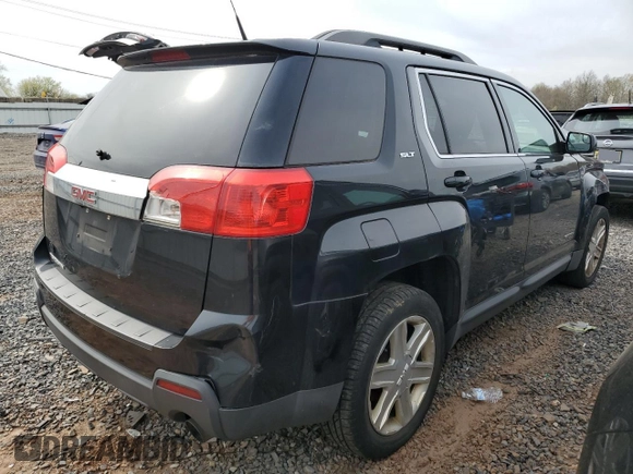 2012 GMC Terrain SLT-1 with VIN 2GKFLUE52C6372890, listed as a Copart auction lot 53602855 with 203,508 mi miles and Salvage title. Bid and sale history available at DreamBid. Image 3.