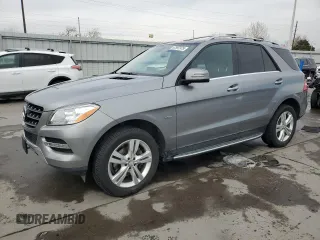 2012 Mercedes-Benz M 350 with VIN 4JGDA2EB0CA038603, listed as a Copart auction lot 47597975 with 100,767 mi miles and Salvage Title. Bid and sale history available at DreamBid. Image 1.