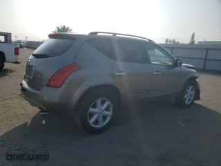 2004 Nissan Murano SL with VIN JN8AZ08W44W324627, listed as a Copart auction lot 83702564 with 138,777 mi miles and Salvage Title. Bid and sale history available at carsss.com. Image 3.