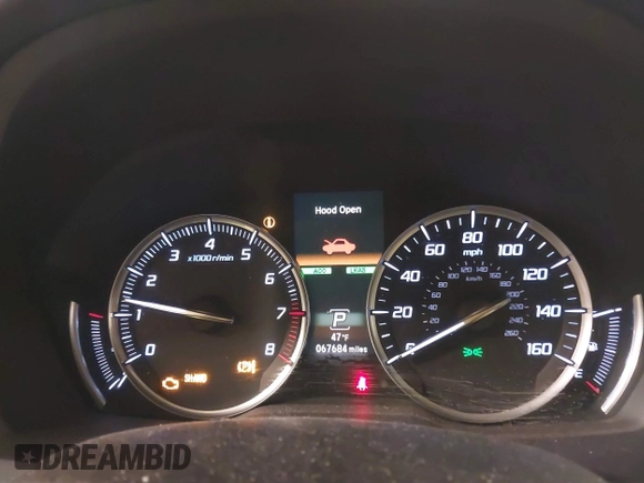 2018 Acura MDX with VIN 5J8YD4H39JL018706, listed as a IAAI auction lot 41628622 with 67,684 mi miles. Bid and sale history available at carsss.com. Image 16.