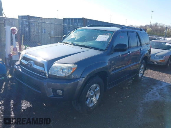 2007 Toyota 4Runner SR5 with VIN JTEBT14R870066185, listed as a IAAI auction lot 41799527 with 171,432 mi miles and . Bid and sale history available at DreamBid. Image 6.