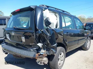 2007 Honda Pilot LX with VIN 2HKYF18147H531901, listed as a IAAI auction lot 42133424 with 159,767 mi miles and . Bid and sale history available at DreamBid. Image 4.