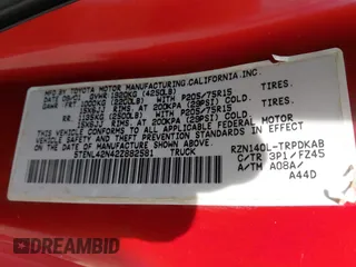 2002 Toyota Tacoma with VIN 5TENL42N42Z882581, listed as a IAAI auction lot 42116408 with 136,126 mi miles. Bid and sale history available at carsss.com. Image 9.
