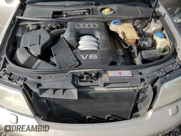 1999 Audi A6 with VIN WAUBA34B8XN090124, listed as a Copart auction lot 80491404 with 71,566 mi miles and Clean Title. Bid and sale history available at carsss.com. Image 11.