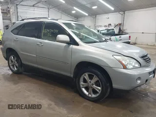 2006 Lexus RX 400h with VIN JTJHW31U760025259, listed as a IAAI auction lot 42743434 with 207,558 mi miles and . Bid and sale history available at DreamBid. Image 1.