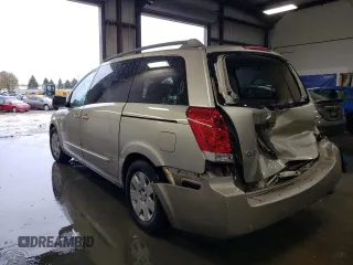 2005 Nissan Quest SL with VIN 5N1BV28U75N124284, listed as a Copart auction lot 78044474 with 214,388 mi miles and Salvage Title. Bid and sale history available at carsss.com. Image 2.