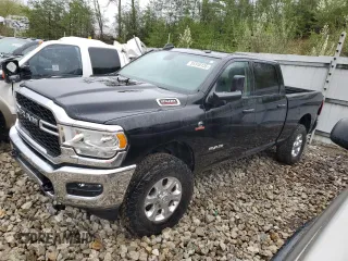 2020 Ram 2500 Big Horn with VIN 3C6UR5DL1LG116386, listed as a Copart auction lot 51316135 with 0 mi miles and Salvage Title. Bid and sale history available at carsss.com. Image 1.