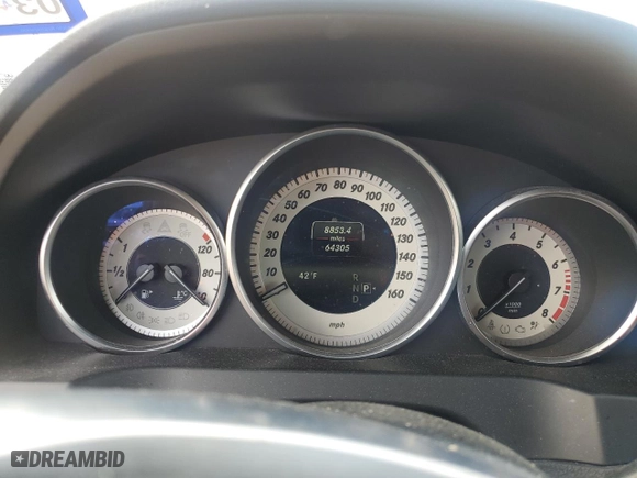 2015 Mercedes-Benz E-Class E 400 with VIN WDDKJ6FB6FF298535, listed as a Copart auction lot 44443655 with 64,305 mi miles and Salvage Title. Bid and sale history available at carsss.com. Image 9.