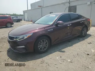 2020 Kia Optima LX with VIN 5XXGT4L33LG415593, listed as a Copart auction lot 59367845 with 80,283 mi miles and Salvage title. Bid and sale history available at DreamBid. Image 1.
