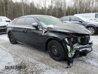 2025 Honda Civic Sedan Hybrid Sport with VIN 2HGFE4F81SH005952, listed as a Copart auction lot 48945705 with 0 mi miles and Salvage Title. Bid and sale history available at carsss.com. Image 4.