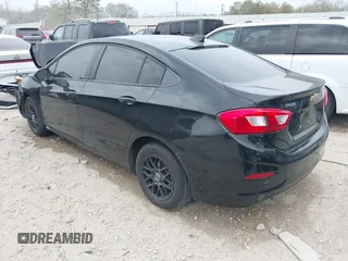 2018 Chevrolet Cruze LS with VIN 1G1BC5SM3J7210719, listed as a IAAI auction lot 41787077 with 93,489 mi miles and . Bid and sale history available at DreamBid. Image 3.