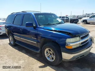 2002 Chevrolet Tahoe LT with VIN 1GNEC13Z52R257092, listed as a IAAI auction lot 41894646 with 333,103 mi miles. Bid and sale history available at carsss.com. Image 1.