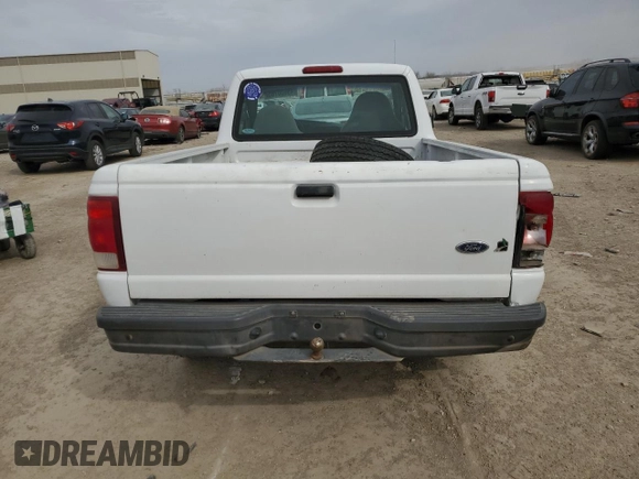 2000 Ford Ranger XL with VIN 1FTYR10V1YPA88554, listed as a Copart auction lot 49630765 with 206,711 mi miles and Salvage Title. Bid and sale history available at carsss.com. Image 6.
