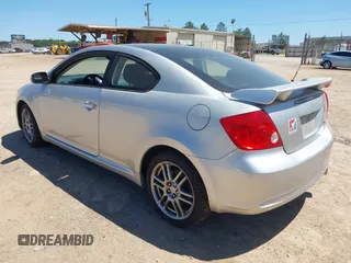 2006 Scion tC with VIN JTKDE167060086134, listed as a IAAI auction lot 42015909 with 222,372 mi miles. Bid and sale history available at carsss.com. Image 3.