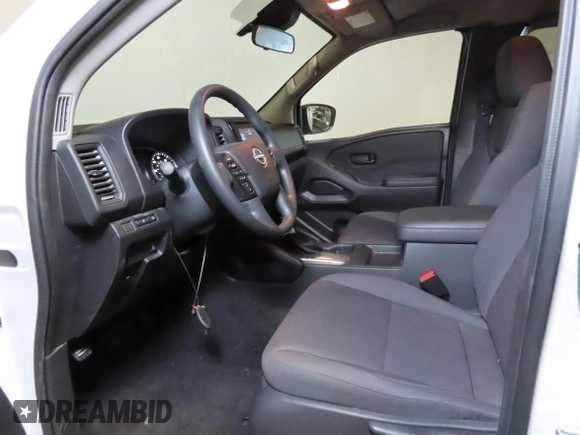 2024 Nissan Frontier SV with VIN 1N6ED1CM3RN642238, listed as a Copart auction lot 60930935 with 2,233 mi miles and Salvage title. Bid and sale history available at DreamBid. Image 9.