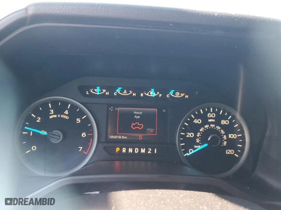 2016 Ford F-150 XLT with VIN 1FTEW1EP8GFB83526, listed as a Copart auction lot 83435954 with 184,519 mi miles and Salvage Title. Bid and sale history available at carsss.com. Image 9.