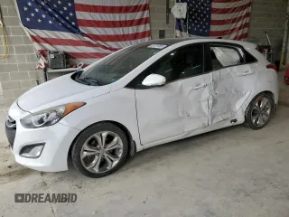 2014 Hyundai Elantra GT with VIN KMHD35LH1EU165767, listed as a Copart auction lot 53121305 with 111,523 mi miles and Salvage Title. Bid and sale history available at carsss.com. Image 1.
