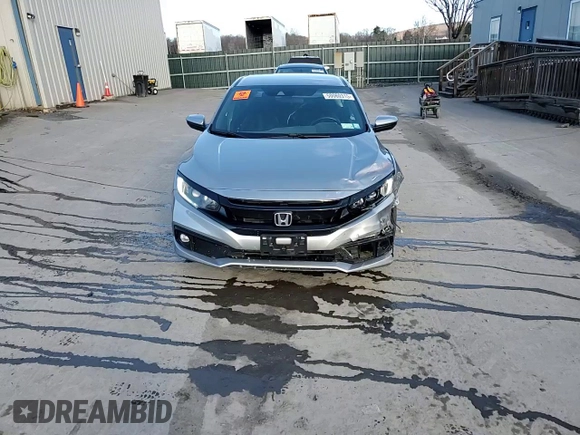 2019 Honda Civic Sport with VIN 2HGFC2F83KH590205, listed as a Copart auction lot 50060315 with 70,167 mi miles and Salvage Title. Bid and sale history available at DreamBid. Image 10.