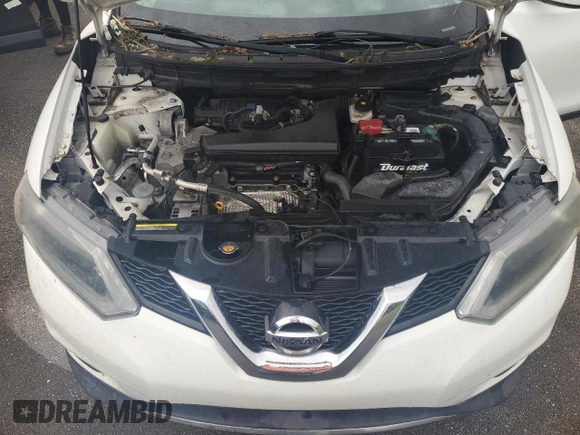 2016 Nissan Rogue SV with VIN 5N1AT2MT6GC783602, listed as a Copart auction lot 77041604 with Not Provided miles and Salvage Title. Bid and sale history available at DreamBid. Image 12.